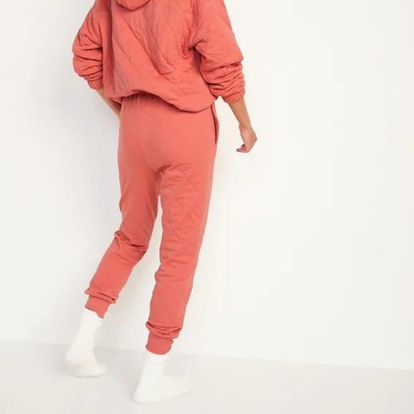 Old Navy Extra High-Waisted Quilted Jogger Sweatpants for Women New - Picture 3 of 6
